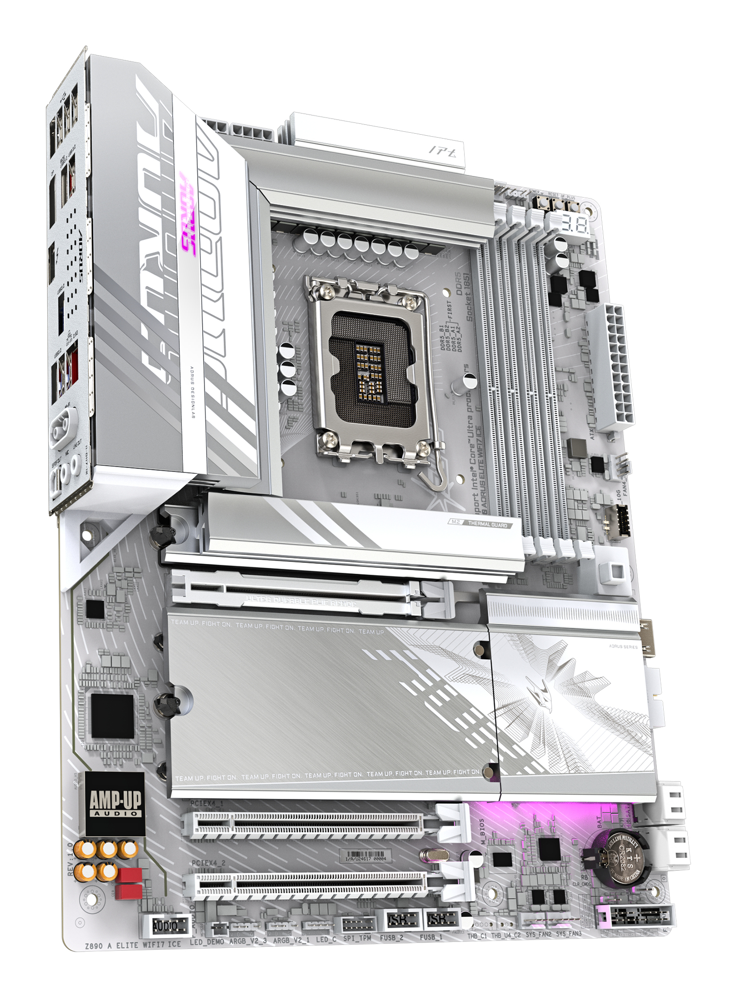 GIGABYTE Z890 AORUS ELITE WIFI7 ICE Intel Z890 LGA 1851 (Socket V1) ATX - Afbeelding 4