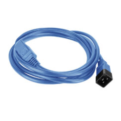 ACT Netsnoer C20 - C21 IEC60320 blauw 1,5 m - Afbeelding 3