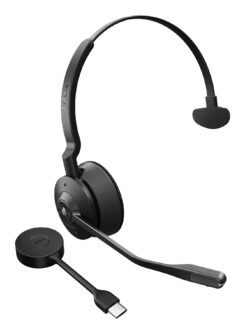 Jabra Engage 55 SE Headset Draadloos Hoofdband Kantoor/callcenter Zwart - Afbeelding 2