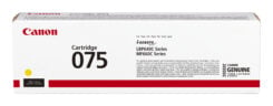 Canon 075 tonercartridge 1 stuk(s) Origineel Geel