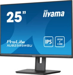 iiyama ProLite XUB2595WSU-B5 computer monitor 63,5 cm (25") 1920 x 1200 Pixels WUXGA LED Zwart - Afbeelding 6