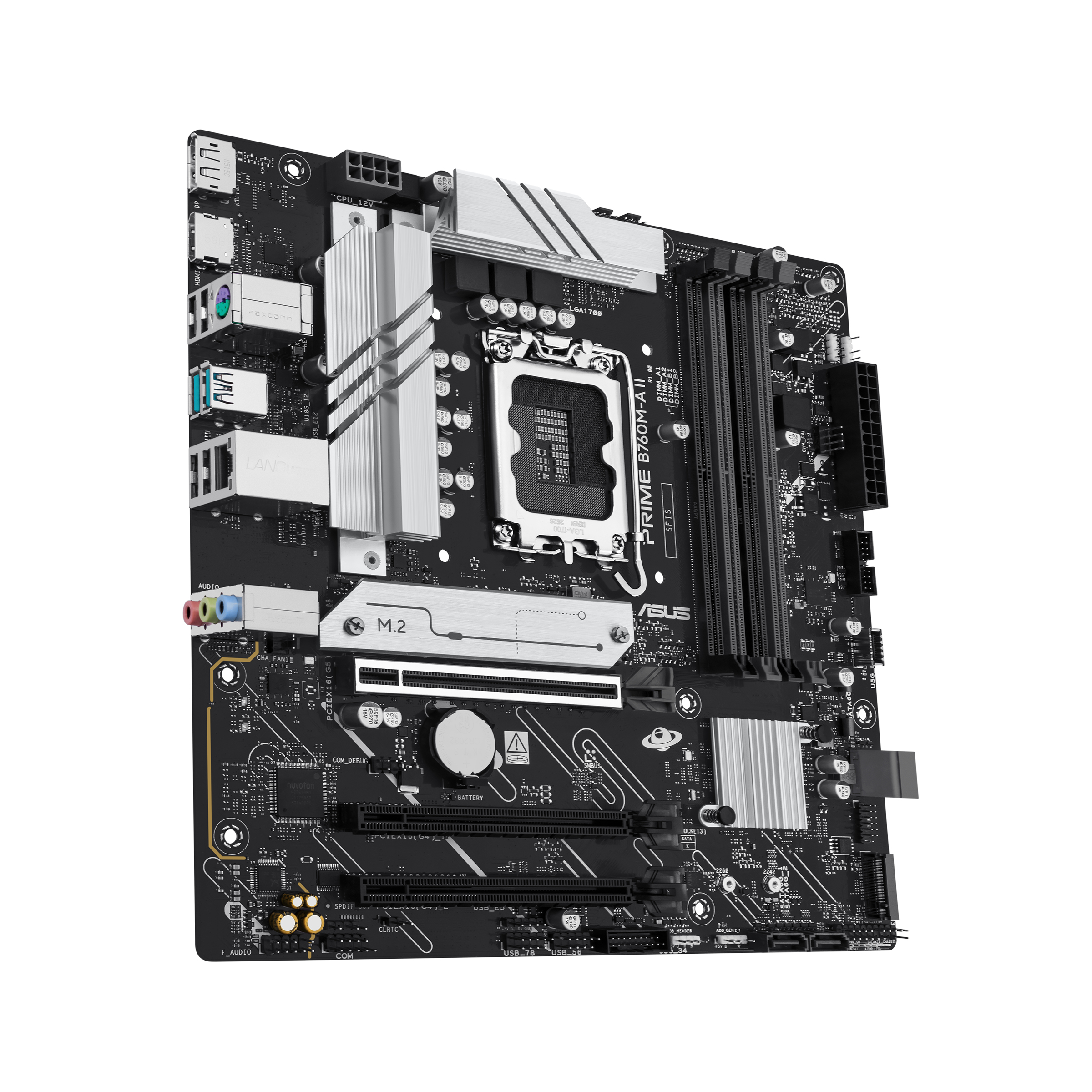 ASUS PRIME B760M-A II-CSM Intel B760 LGA 1700 micro ATX - Afbeelding 4