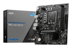 MSI PRO H610M-E moederbord Intel H610 LGA 1700 micro ATX - Afbeelding 2