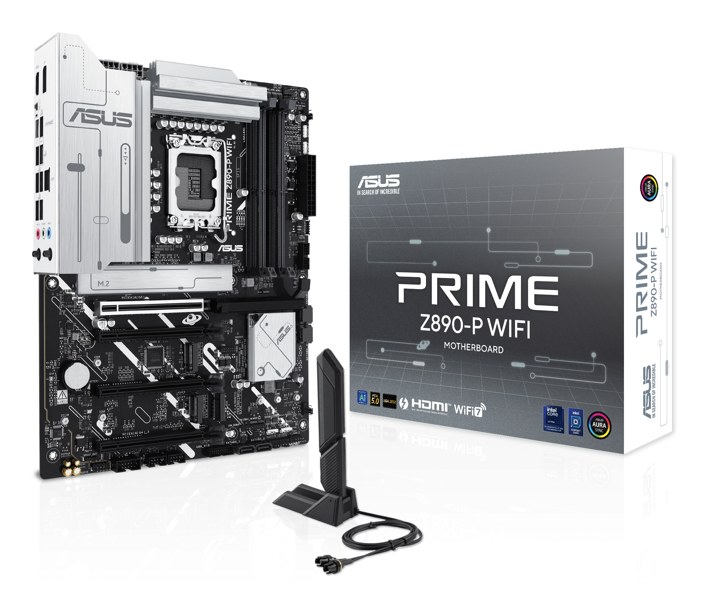 ASUS PRIME Z890-P WIFI Intel Z890 LGA 1851 (Socket V1) ATX - Afbeelding 2