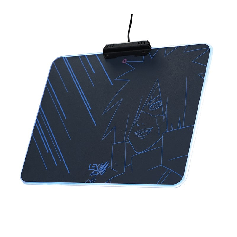 Lexip Madara "Destruction" Naruto Shippuden Muismat – Harde Muismat Met Micro-Getextureerd Oppervlak En Rgb-Verlichting - Afbeelding 4