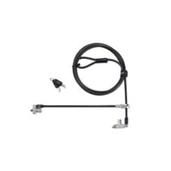 Kensington Slim N17 2.0 Keyed Dual Head Laptop Lock voor Wedge-Shaped Slots
