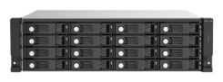 QNAP TL-R1620Sep-RP HDD-behuizing Zwart, Grijs 2.5/3.5"