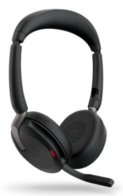 Jabra Evolve2 65 Flex Headset Draadloos Hoofdband Kantoor/callcenter USB Type-C Bluetooth Oplaadhouder