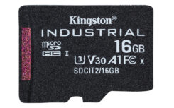 Kingston Technology 16GB microSDHC Industrial C10 A1 pSLC-kaart enkele verpakking zonder adapter