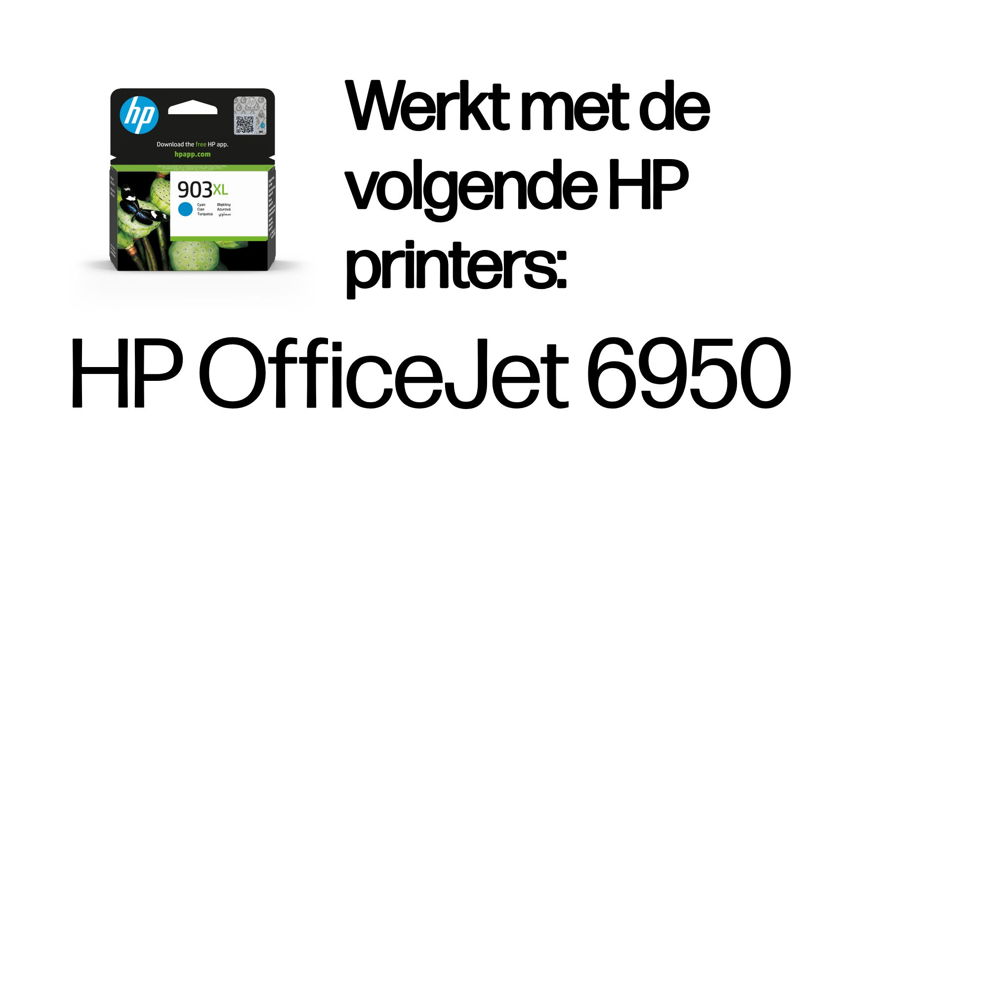 HP 903XL originele high-capacity cyaan inktcartridge - Afbeelding 3