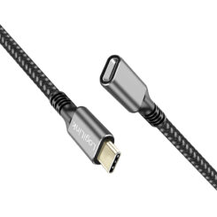 LogiLink CUA0109 USB-kabel USB 3.2 Gen 1 (3.1 Gen 1) 2 m USB C 5 Gbit/s 100 W Zwart, Grijs - Afbeelding 3