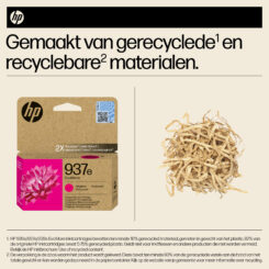 HP 937e EvoMore originele magenta inktcartridge - Afbeelding 4