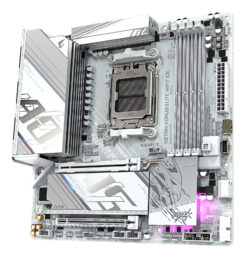 GIGABYTE X870M AORUS ELITE WIFI7 ICE AMD X870 Socket AM5 micro ATX - Afbeelding 4