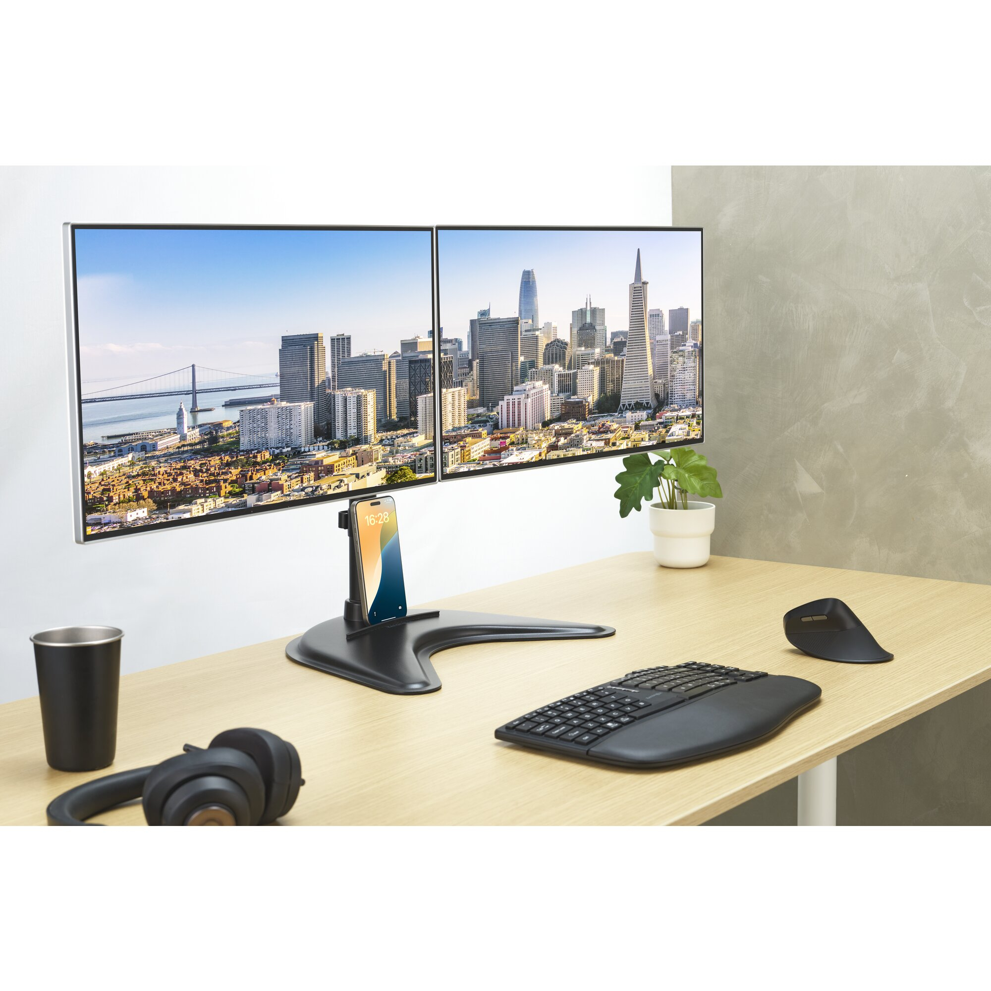 Kensington SmartFit Ergo Freestanding Dual Monitor Stand - Afbeelding 3
