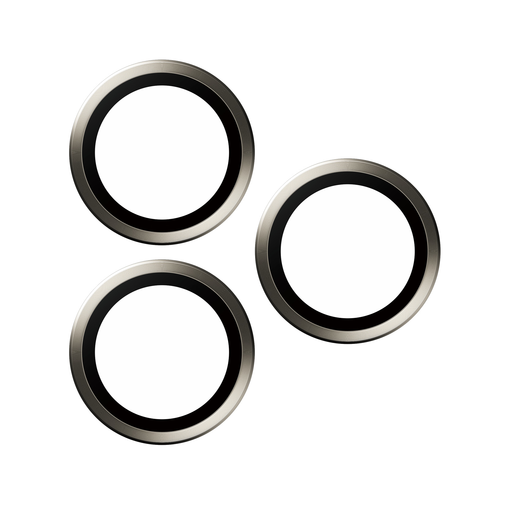 PanzerGlass ® Hoops® Titanium Camera Lens Protector Natural iPhone 15 Pro | 15 Pro Max Doorzichtige schermbeschermer Apple 1 stuk(s) - Afbeelding 5