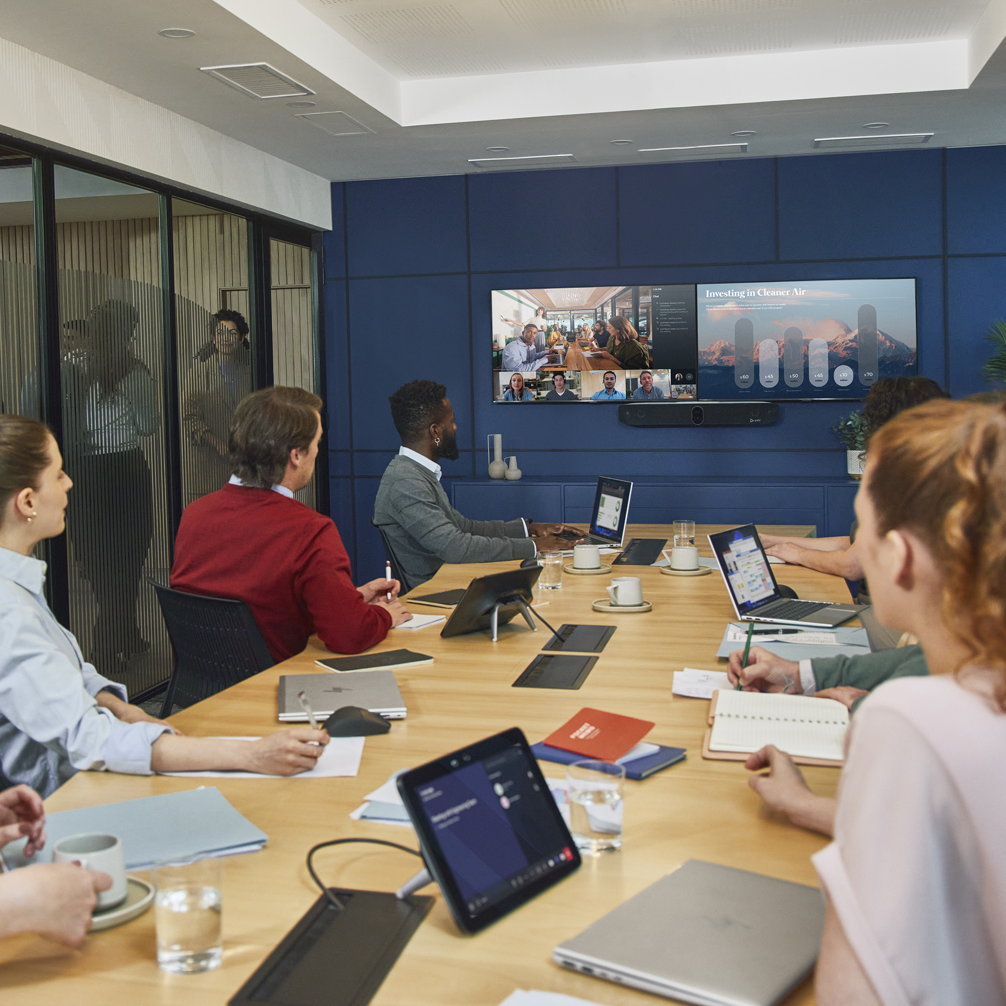 HP Poly Studio X72 All-In-One Video Bar - Afbeelding 5