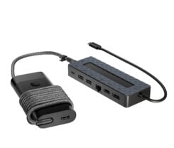 HP Universal USB-C-hub- en laptopladercombinatie - Afbeelding 5
