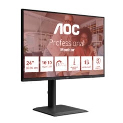 AOC E4 X24E4U computer monitor 61 cm (24") 1920 x 1200 Pixels Full HD LED Zwart - Afbeelding 4