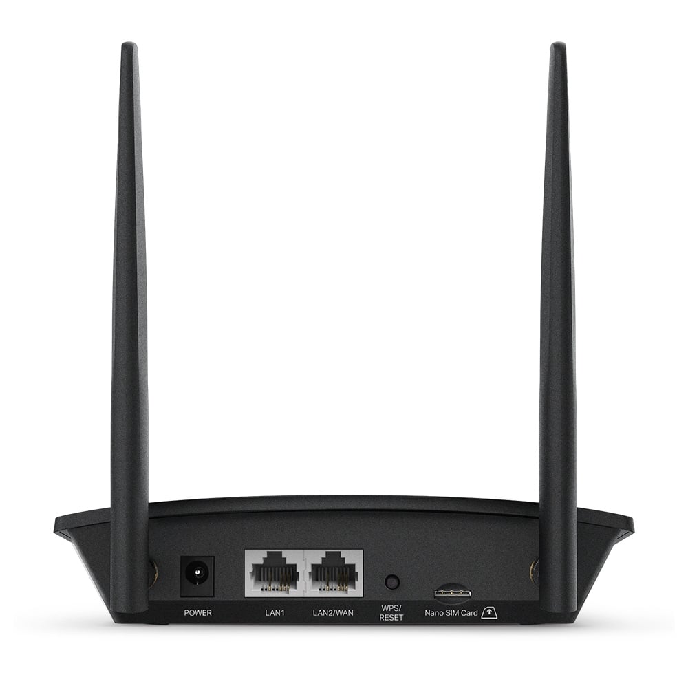 TP-Link TL-MR100 draadloze router Fast Ethernet Single-band (2.4 GHz) 4G Zwart - Afbeelding 4
