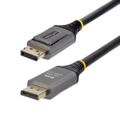 StarTech.com 1m DisplayPort 2.1 Kabel, VESA Gecertificeerde DP54 DisplayPort Kabel, Ongecomprimeerde 8K 60Hz, 10K 60Hz / 8K 144Hz / 4K 240Hz met DSC 1.2a, DP 2.1 Kabel - Afbeelding 3