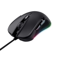Trust GXT 922 YBAR Gaming Muis - Bedrade gamingmuis – 6 programmeerbare knoppen – 7200 DPI – Zwart - Afbeelding 2