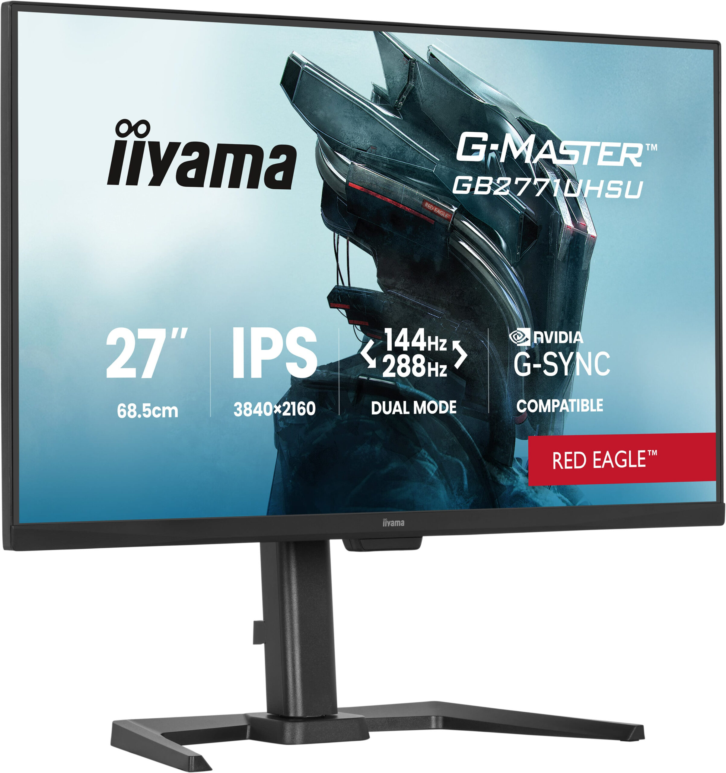 iiyama G-MASTER GB2771UHSU-B1 computer monitor 68,6 cm (27") 3840 x 2160 Pixels 4K Ultra HD LED Zwart - Afbeelding 4