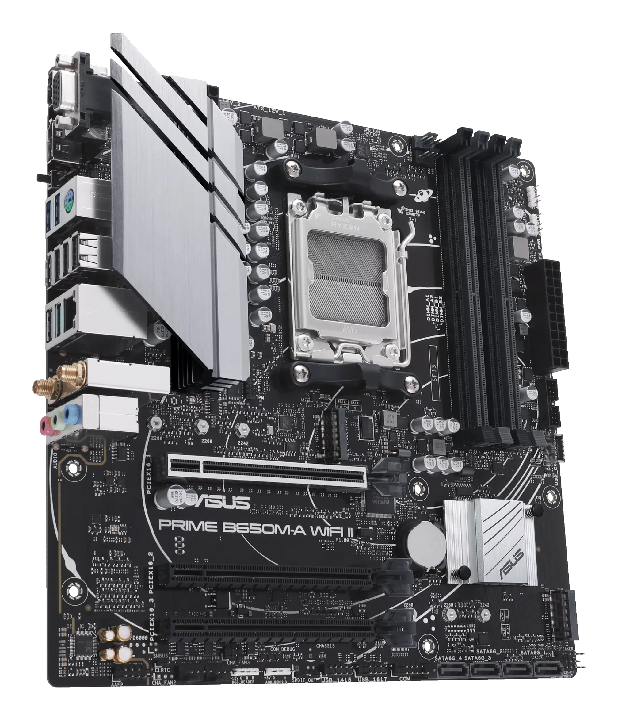 ASUS PRIME B650M-A WIFI II AMD B650 Socket AM5 micro ATX - Afbeelding 5