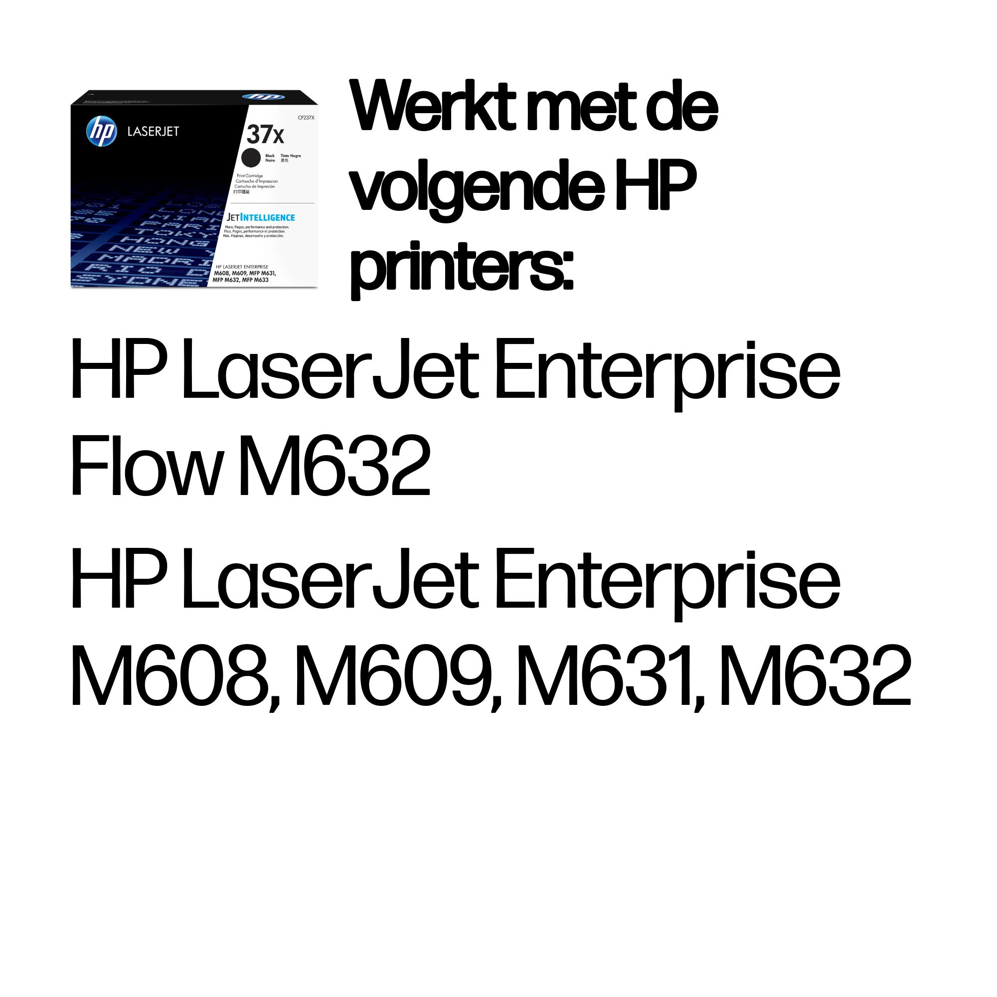 HP Originele 37X high-capacity zwarte LaserJet tonercartridge - Afbeelding 3