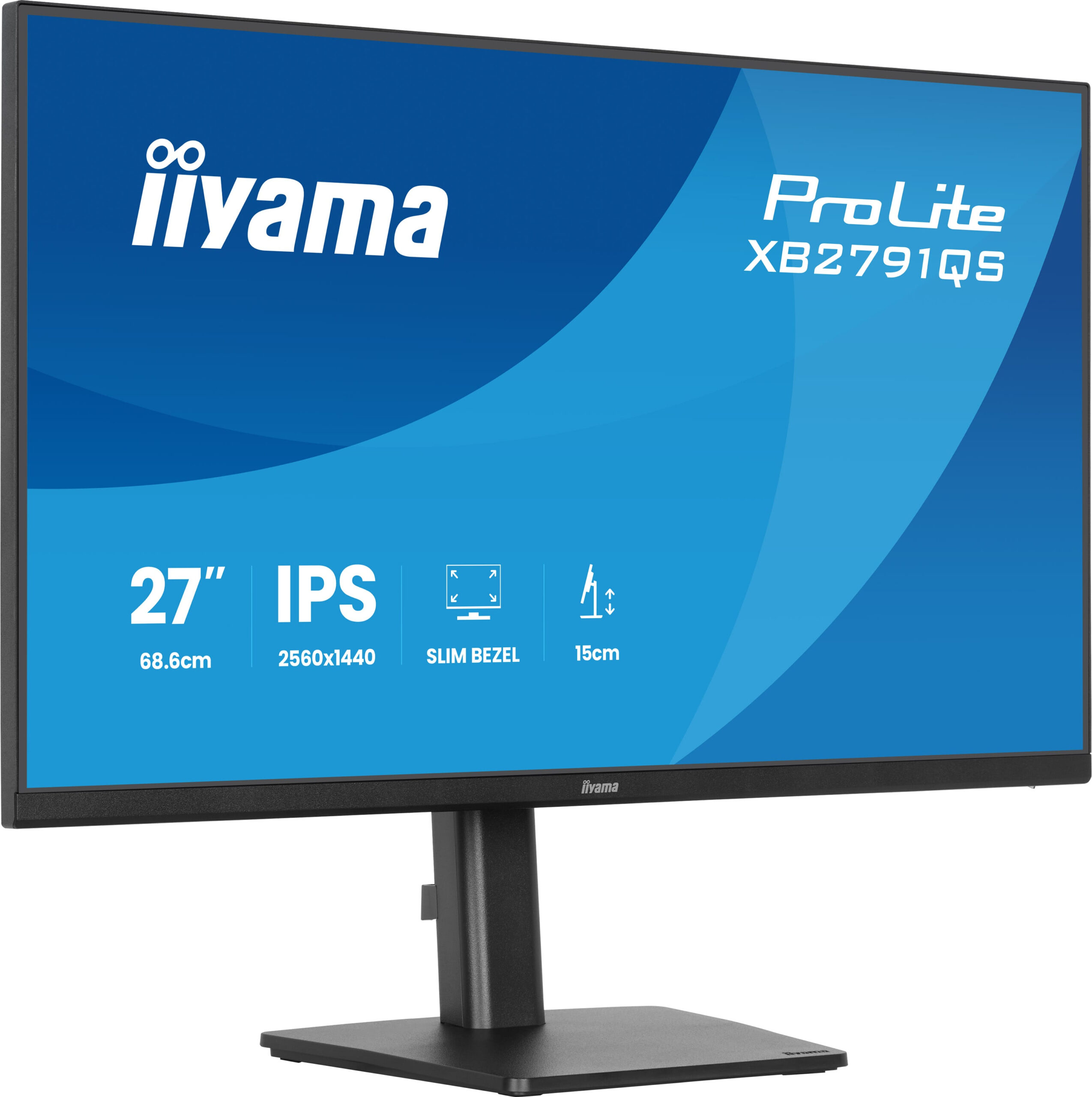 iiyama ProLite XB2791QS-B1 computer monitor 68,6 cm (27") 2560 x 1440 Pixels Quad HD LED Zwart - Afbeelding 6