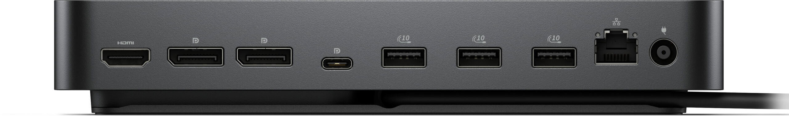 DELL WD25 Bedraad USB 3.2 Gen 2 (3.1 Gen 2) Type-C Zwart - Afbeelding 3