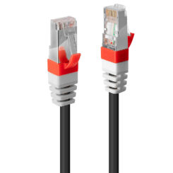 Lindy 45366 netwerkkabel Zwart 5 m Cat6a S/FTP (S-STP)