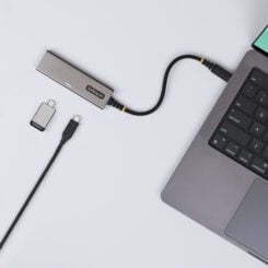 StarTech.com 4 Port USB-C Hub, 10Gbps, 100W PD Charging, 4x USB-C Poorten, Overstroombeveiliging, PCR Aluminium, Voor MacBook/Dell/ThinkPad/HP/iPad/Tablet - Afbeelding 5