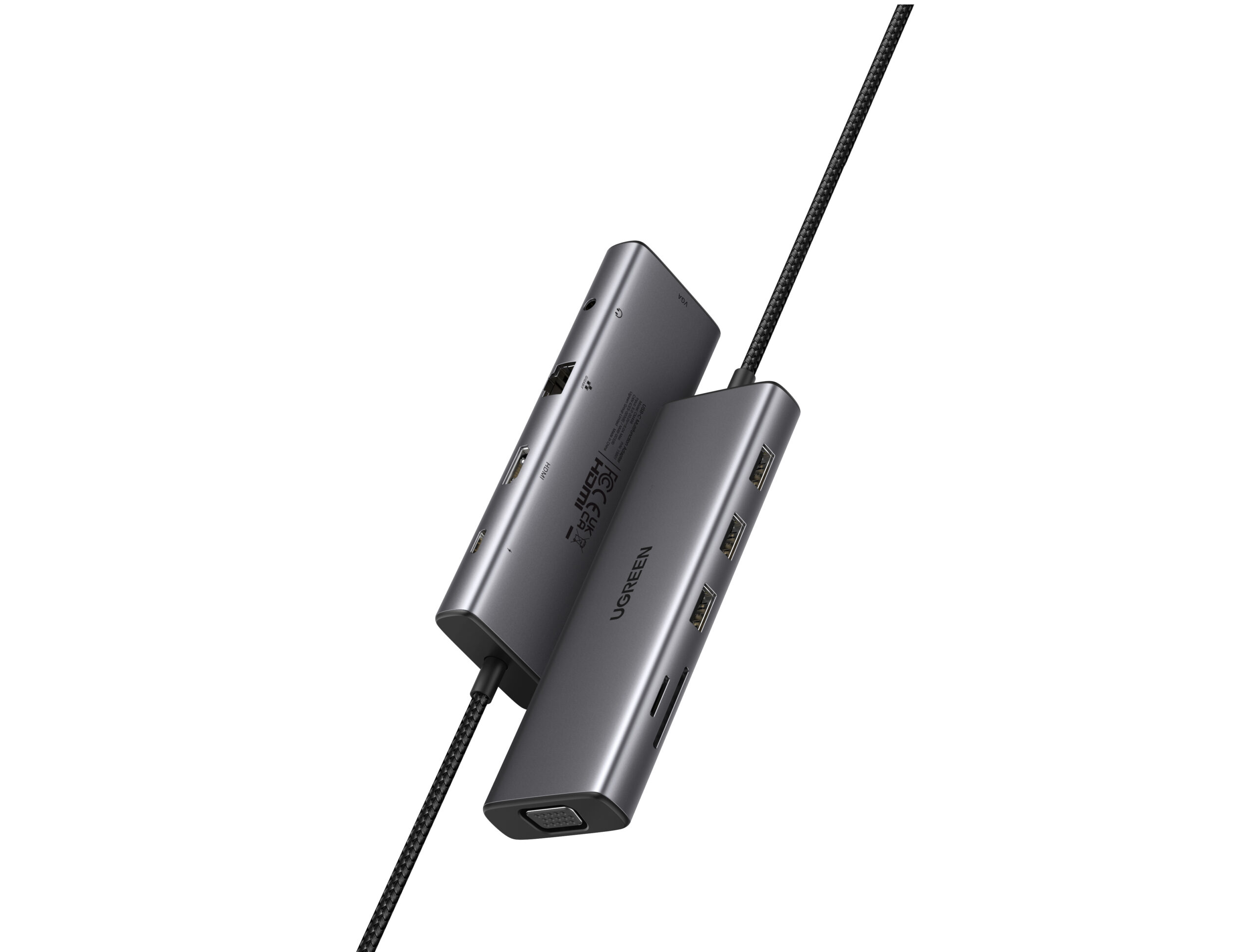 Ugreen Revodok 10-in-1 USB-C Hub - Afbeelding 3