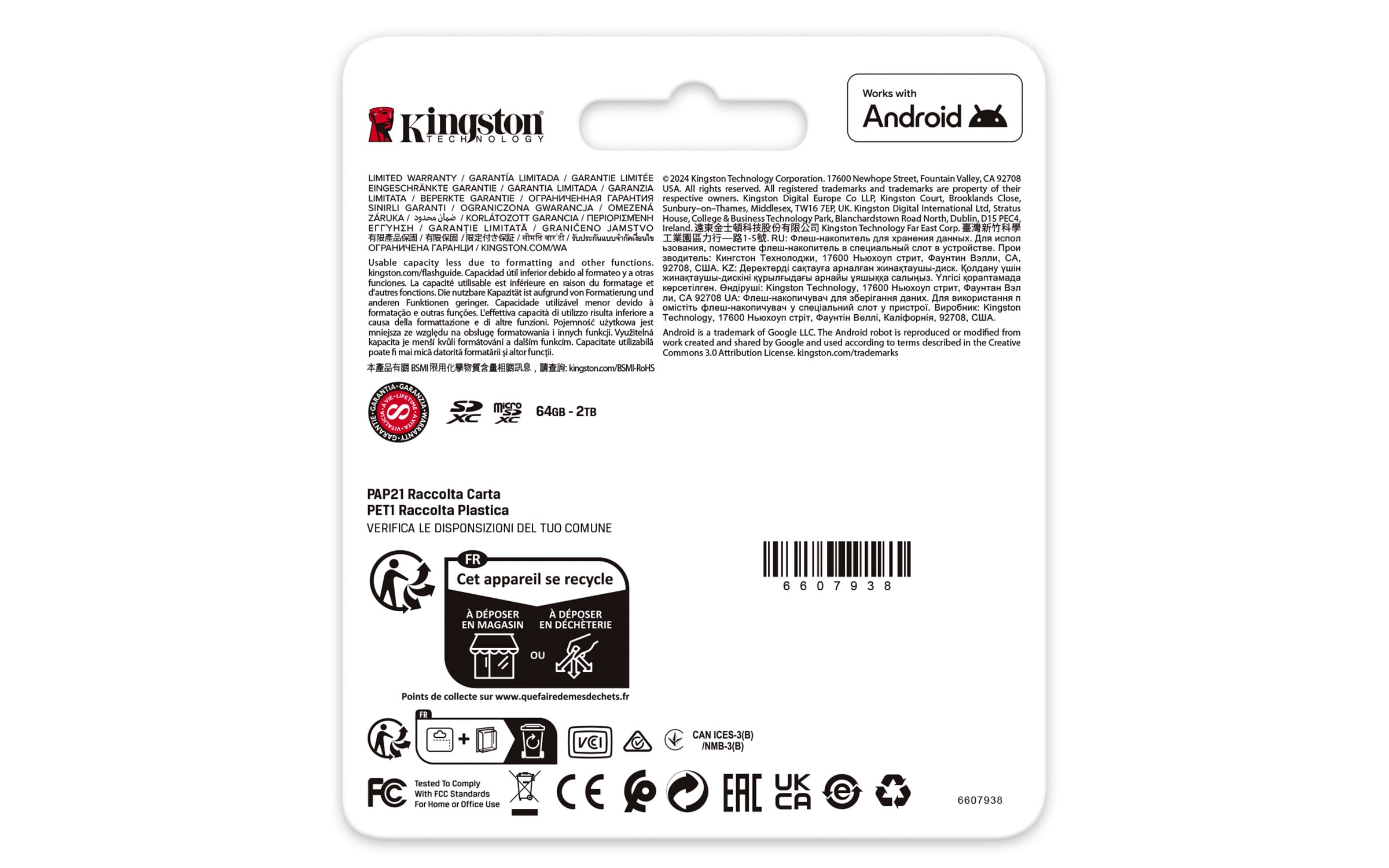 Kingston Technology Canvas Go! Plus 64GB SDXC Canvas Go Plus Gen4 200MB/s C10 UHS-I U3 V30 - Afbeelding 5