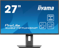 iiyama ProLite XUB2797UHSNP-B1 computer monitor 68,6 cm (27") 3840 x 2160 Pixels 4K Ultra HD LED Zwart - Afbeelding 3