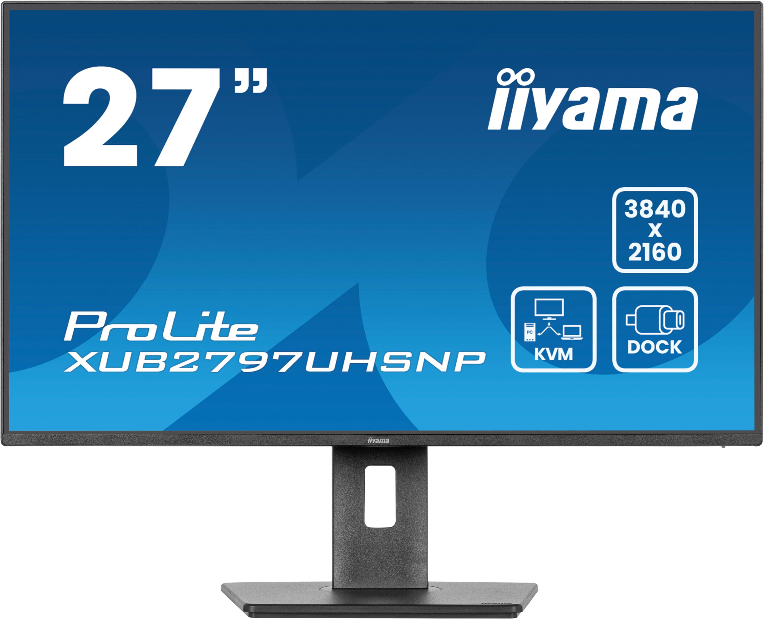 iiyama ProLite XUB2797UHSNP-B1 computer monitor 68,6 cm (27") 3840 x 2160 Pixels 4K Ultra HD LED Zwart - Afbeelding 3
