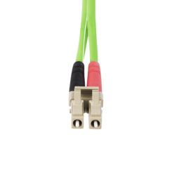 StarTech.com 2m LC naar LC (UPC) OM5 Multimode Glasvezelkabel, 50/125µm Duplex LOMMF/VCSEL Zipcord Fiber, 40G/100G Netwerken, Buigbestendig, Low Insertion Loss, LSZH Fiber Patchkabel - Afbeelding 5