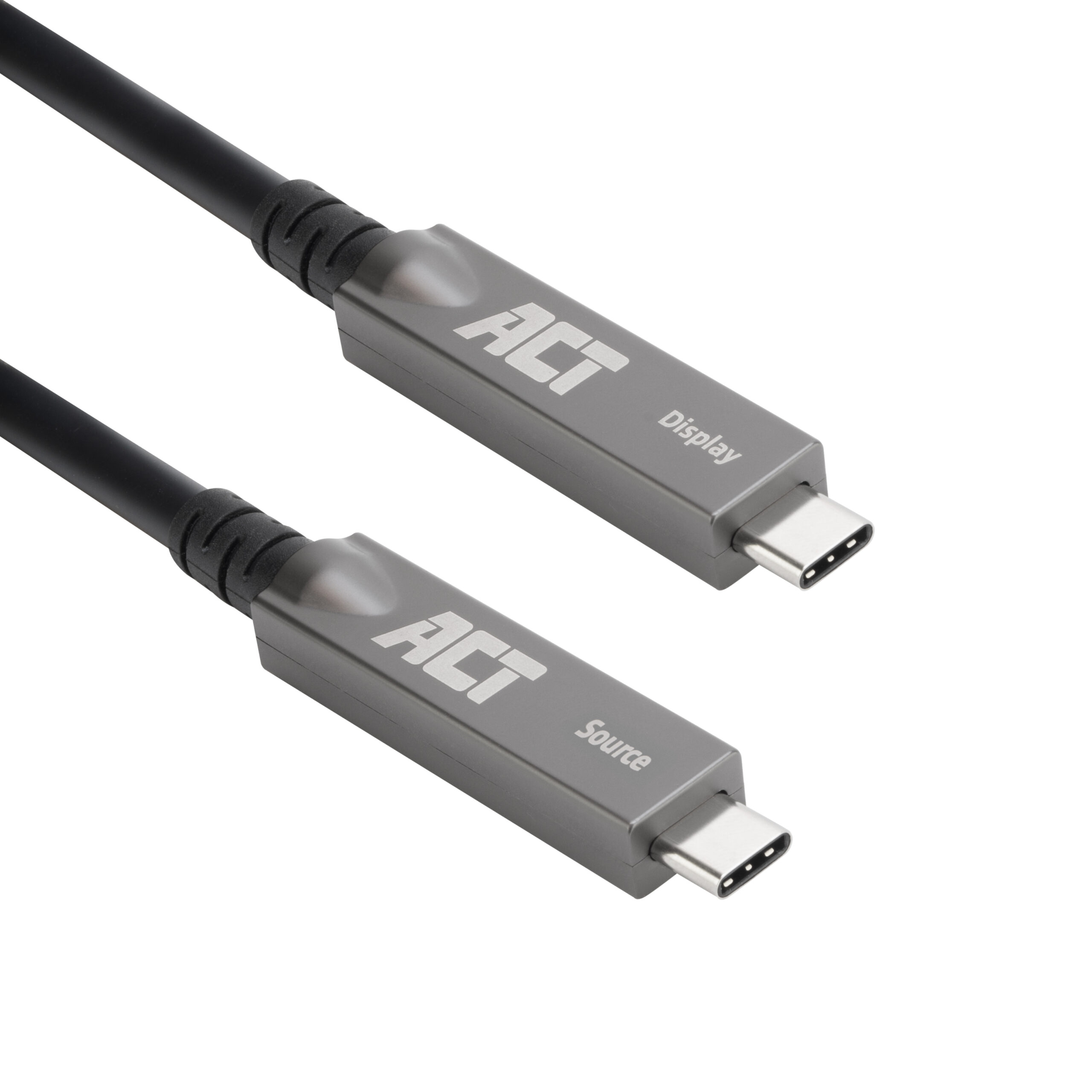 ACT USB-C 3.2 Gen2 Active Optical Cable (AOC), voor touchpanels, video, data, power, 5m