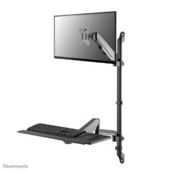 Neomounts WL90-325BL1 Zit-sta werkstation wand 17-32" - gasveer - Afbeelding 2