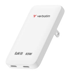 Verbatim Essentials Slim GaN-oplader