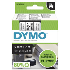DYMO originele D1 labels | Zwarte Tekst op Wit Label | 9 mm x 7 m | Zelfklevende etiketten voor de LabelManager labelprinter | gemaakt in Europa - Afbeelding 3