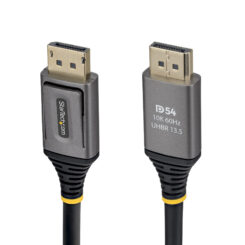 StarTech.com 1m DisplayPort 2.1 Kabel, VESA Gecertificeerde DP54 DisplayPort Kabel, Ongecomprimeerde 8K 60Hz, 10K 60Hz / 8K 144Hz / 4K 240Hz met DSC 1.2a, DP 2.1 Kabel