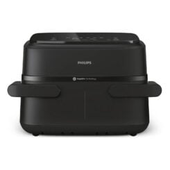 Philips 1000 series NA150/00 friteuse Dubbel 7 l Vrijstaand 2450 W Heteluchtfriteuse Zwart - Afbeelding 2