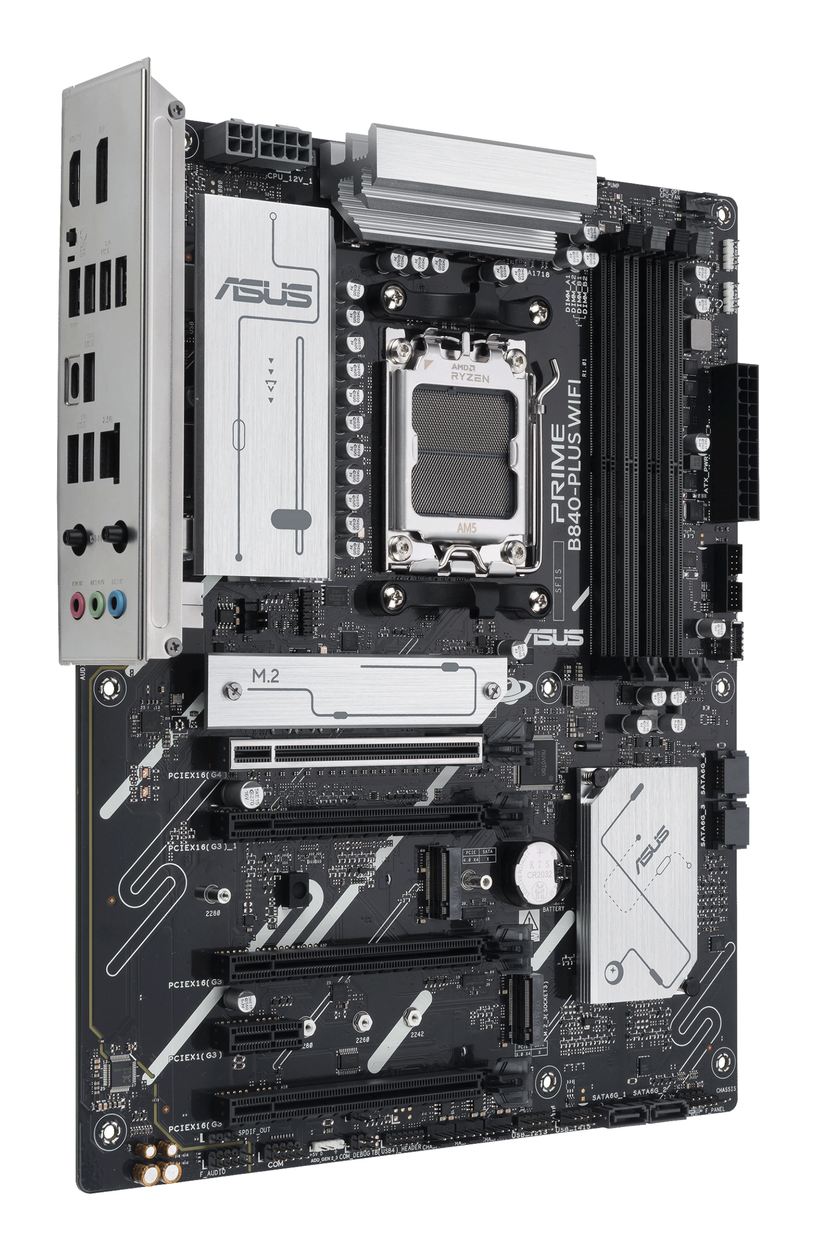 ASUS PRIME B840-PLUS WIFI AMD B840 Socket AM5 ATX - Afbeelding 4