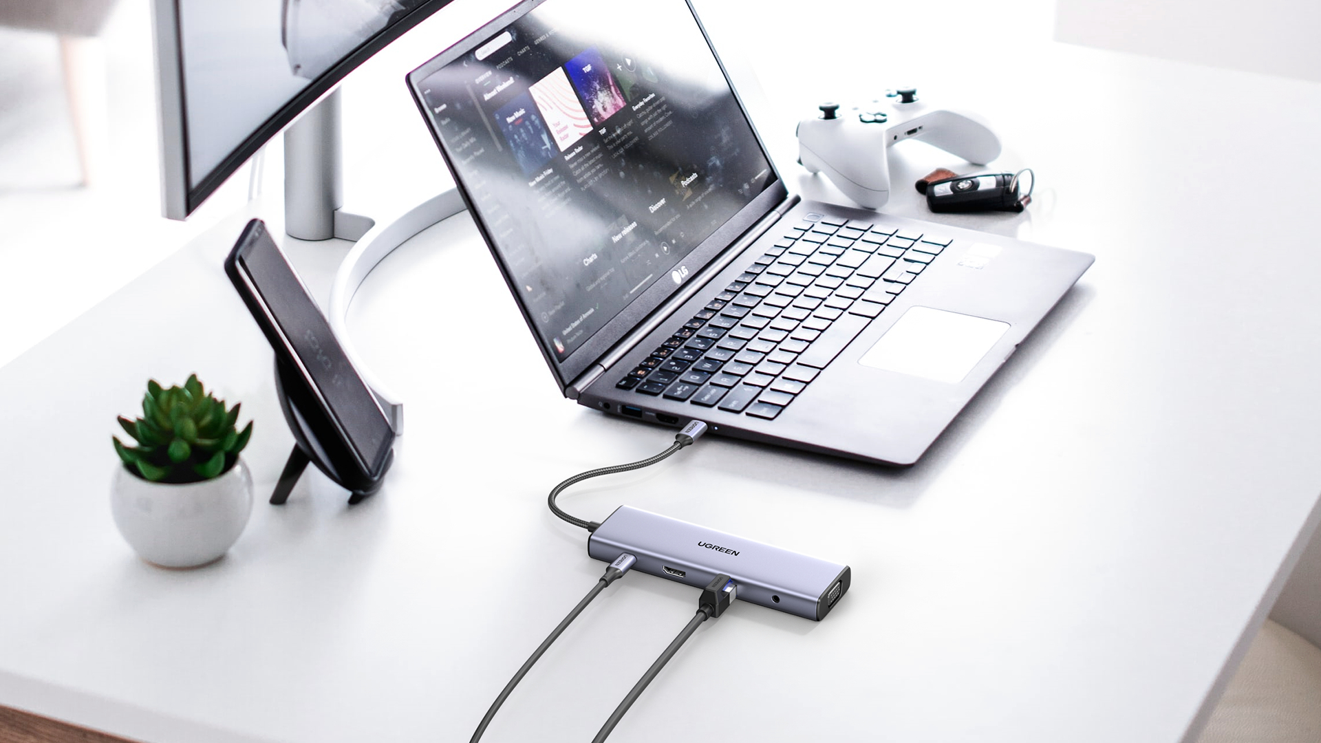 Ugreen Revodok 10-in-1 USB-C Hub - Afbeelding 5