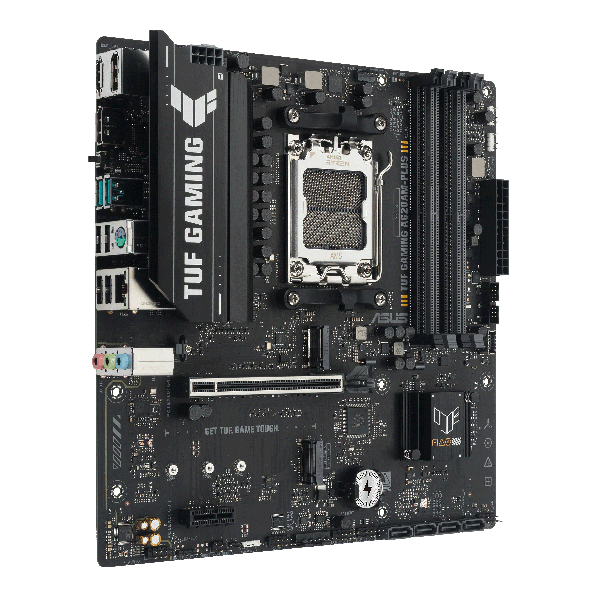ASUS TUF GAMING A620AM-PLUS AMD A620A Socket AM5 micro ATX - Afbeelding 4