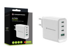 Conceptronic ALTHEA22W100 oplader voor mobiele apparatuur Universeel Wit AC Snel opladen Binnen - Afbeelding 5