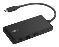 ASUS Dual 4K USB-C Dock DC201 Bedraad USB 3.2 Gen 2 (3.1 Gen 2) Type-C Zwart - Afbeelding 3