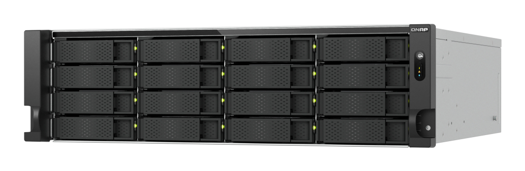 QNAP TS-H1677AXU-RP Opslagserver Rack (3U) AMD Ryzen™ 7 7745 32 GB DDR5 0 TB QNAP QTS Zwart, Grijs - Afbeelding 5