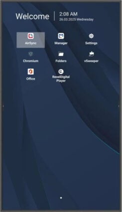 Viewsonic CDE6514-2C beeldkrant Digitale signage flatscreen 165,1 cm (65") LCD Wifi 500 cd/m² 4K Ultra HD Zwart Type processor Android 14 24/7 - Afbeelding 5